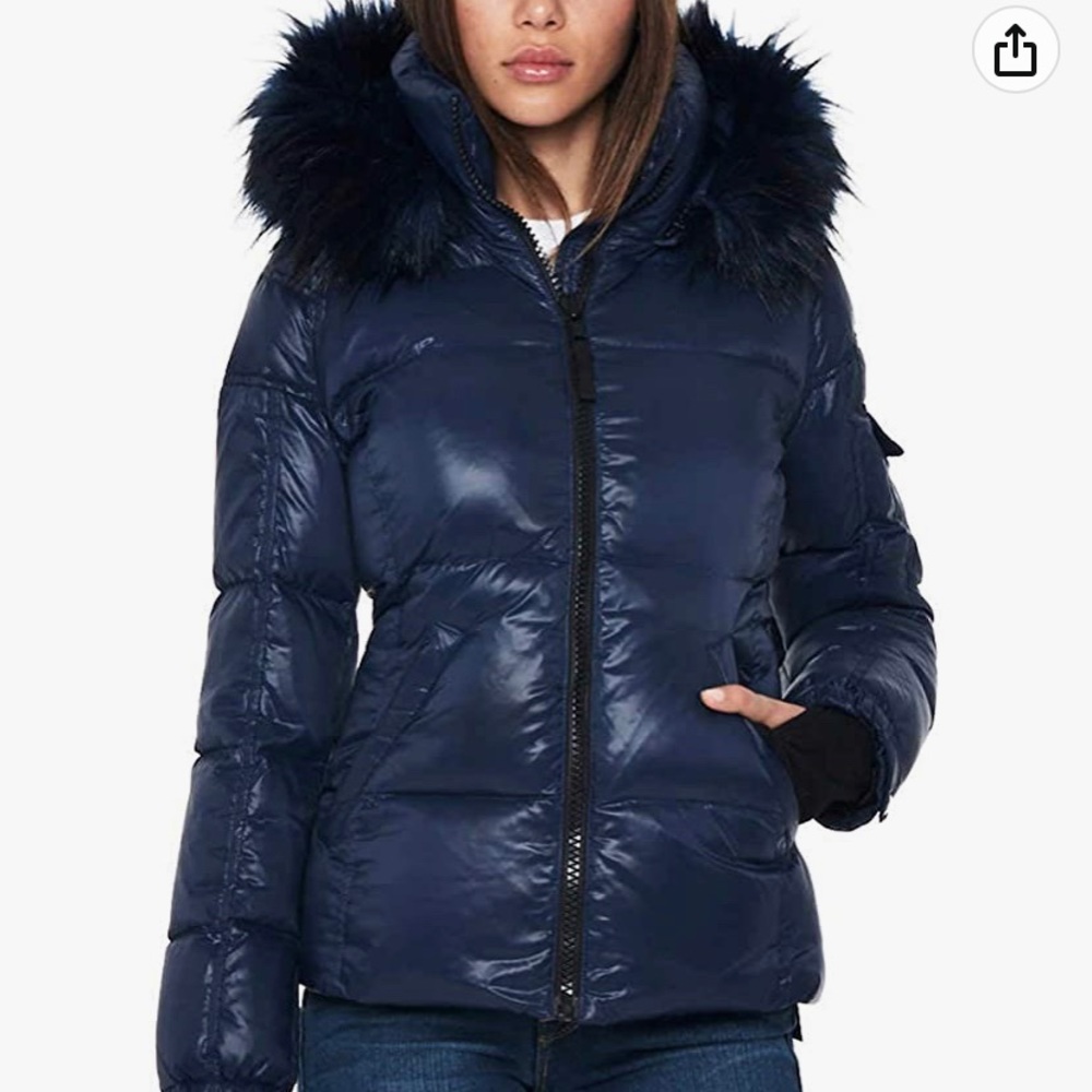S13 Navy Down Puffer Jacket - image 1